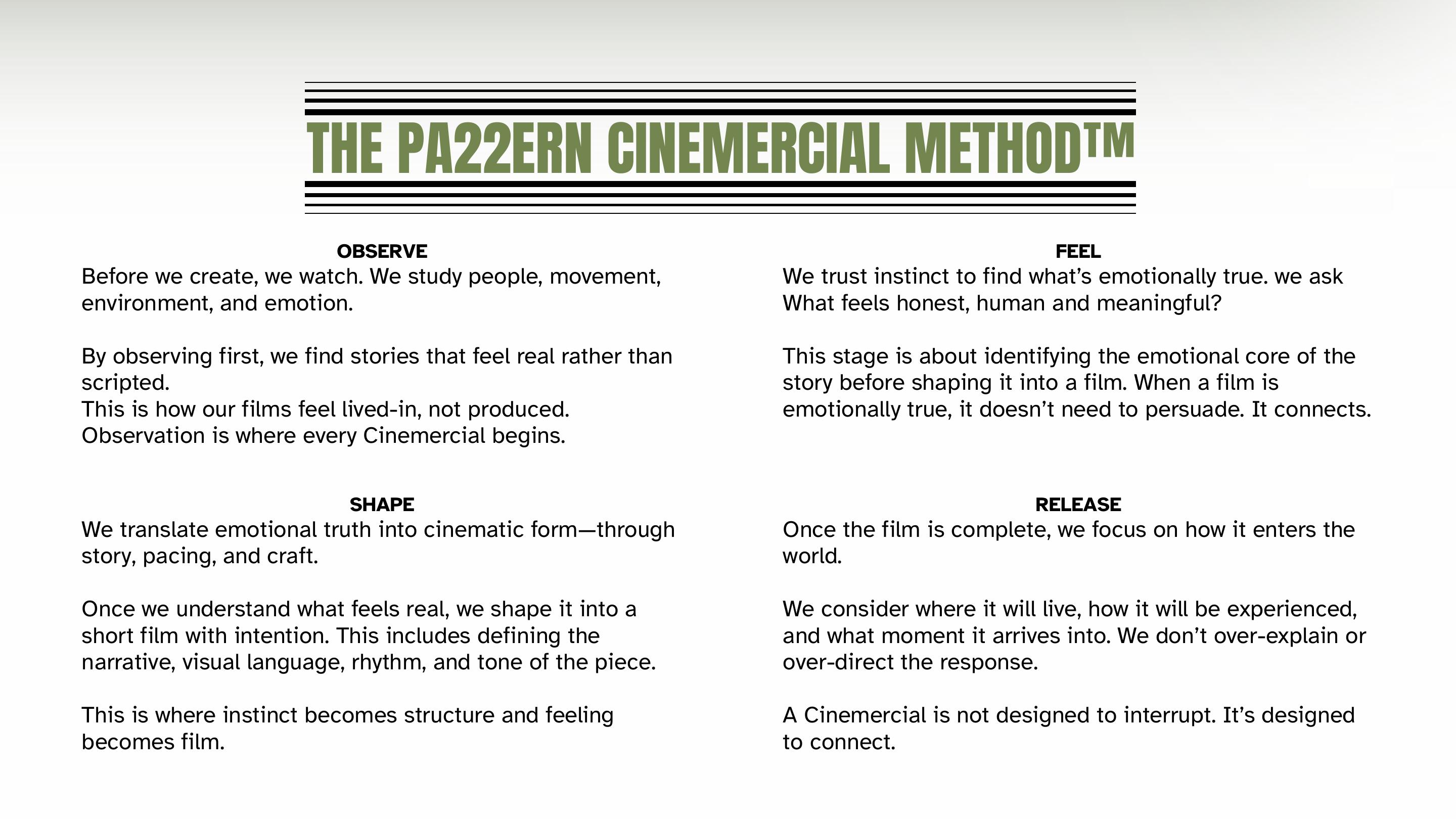 The PA22ERN Method, slide 3