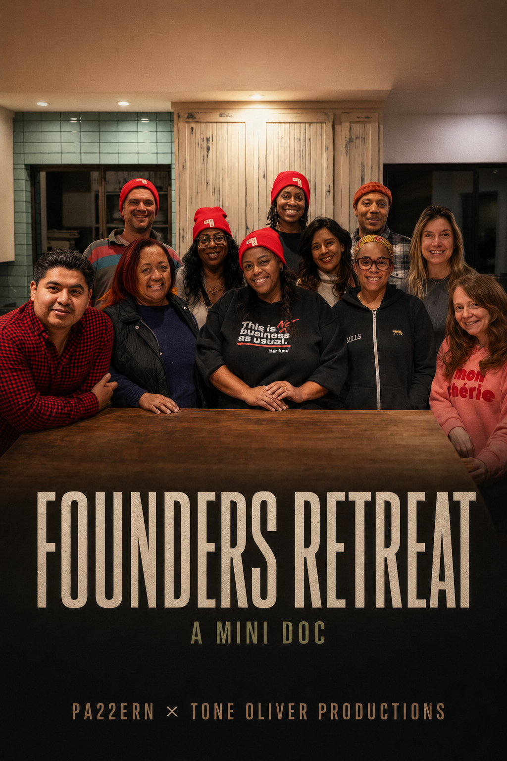 ICA Founders Retreat poster